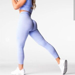 NVGTN Blue Leggings Comfortable Fit
